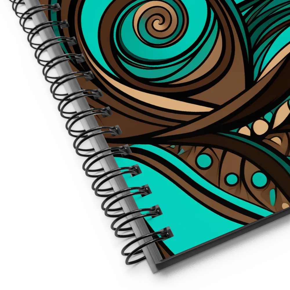 Fluctuating Currents | Spiral Notebook