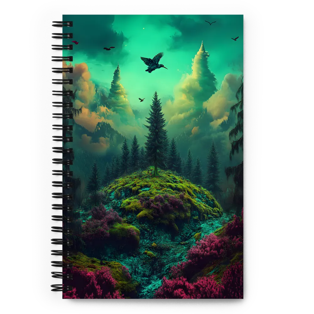 Mystical Heights | Spiral Notebook