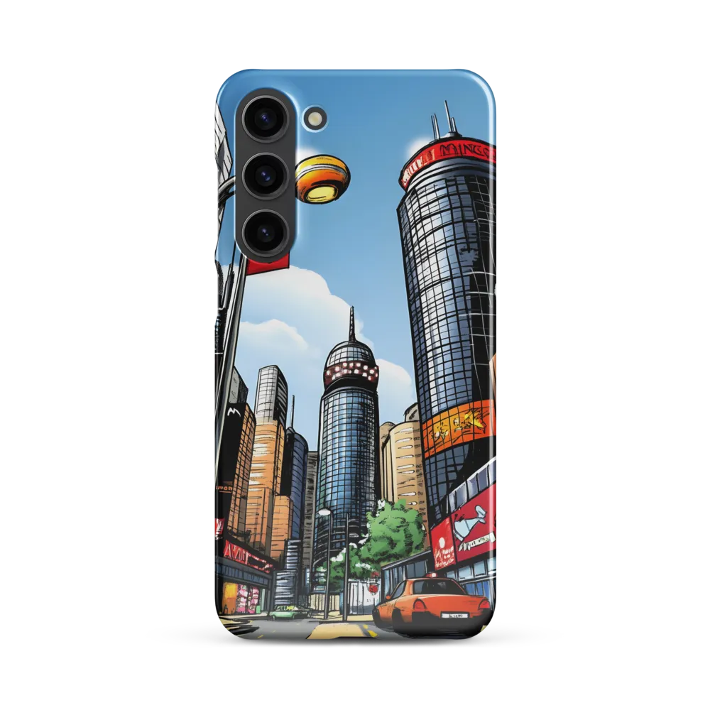 Urban Pulse: A Comic Cityscape