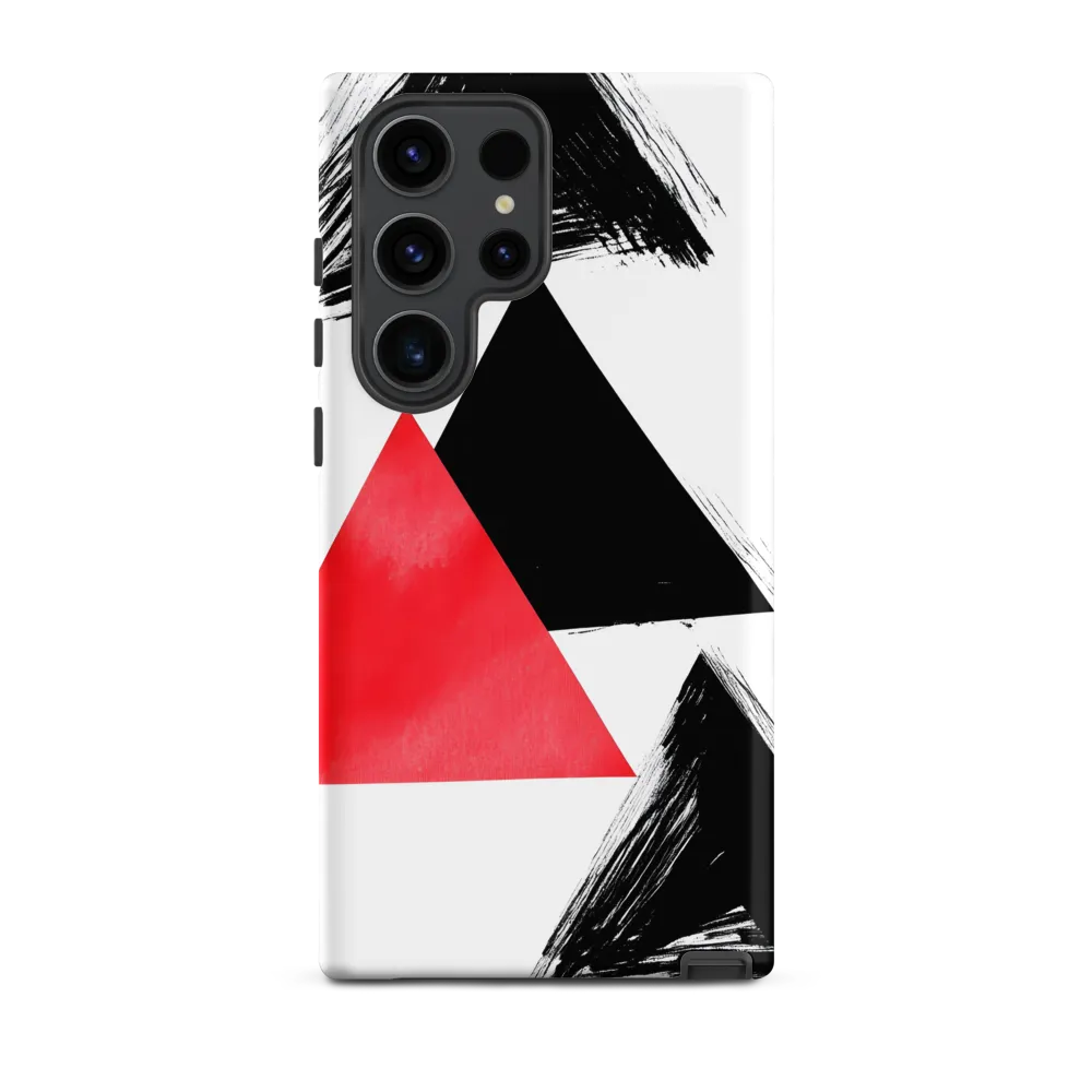 Triadic Study: Red and Black
