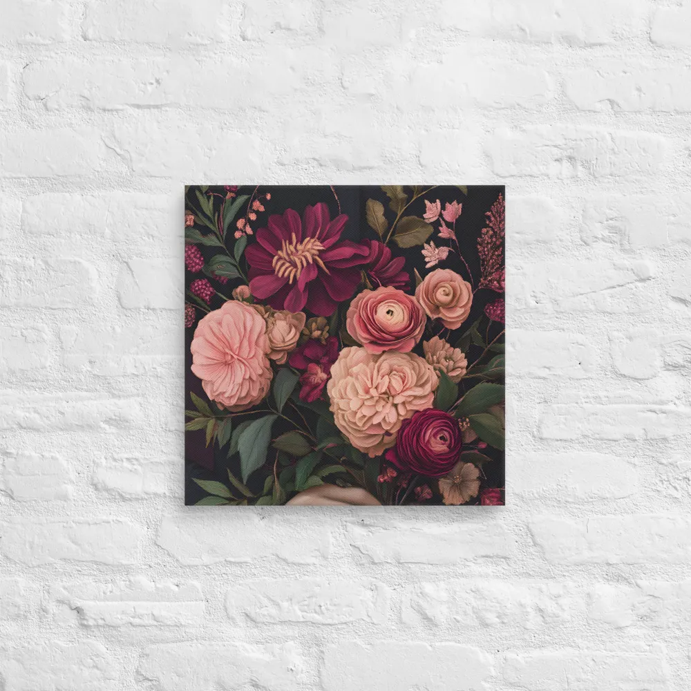 Botanical Elegance | Canvas | 16″×16″