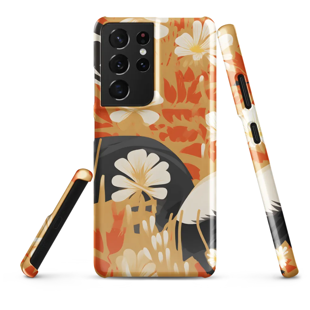 Whimsical Badgers in Bloom