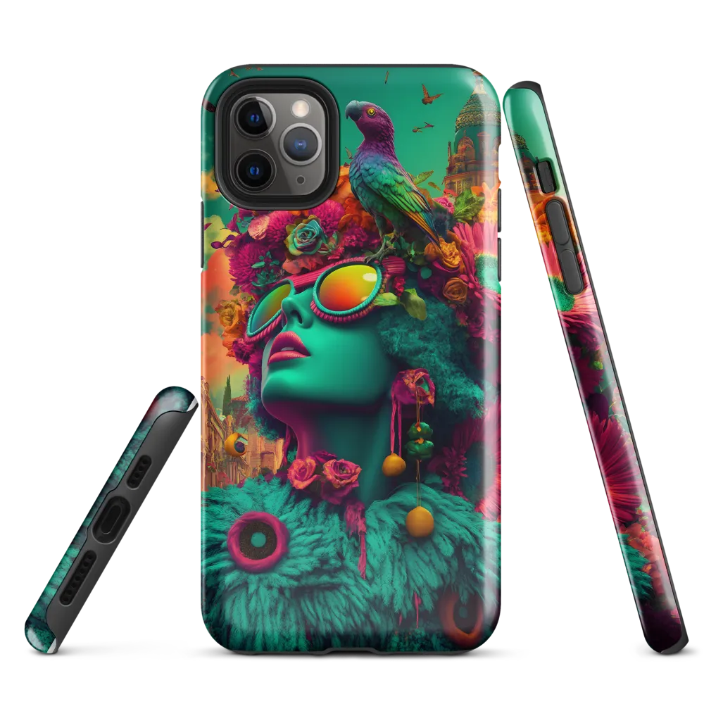 Whimsical Flora | Phone Case |  11 Pro Max | Tough Case | Glossy