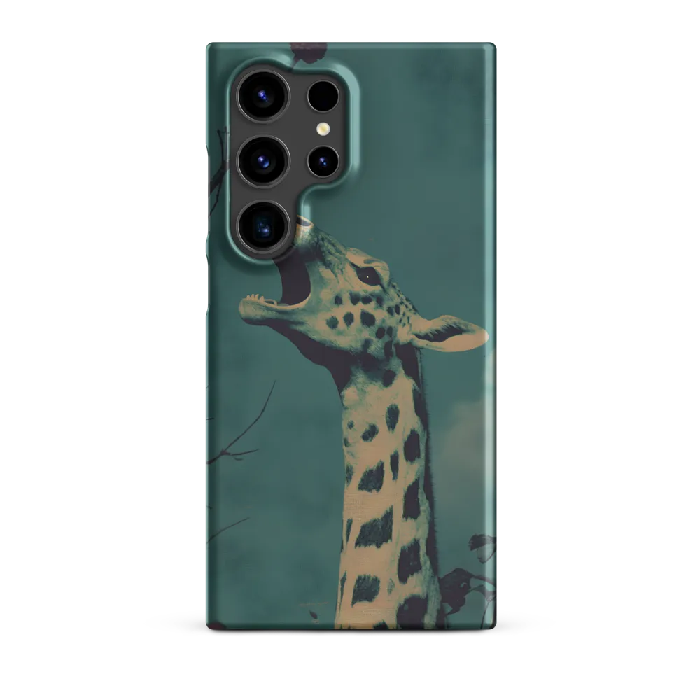 Whispers of the Tall: A Surreal Giraffe Encounter