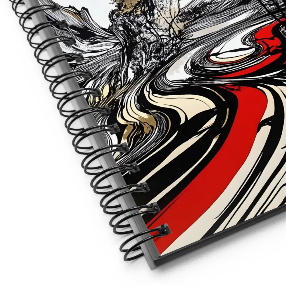 Serenity in Motion | Spiral Notebook