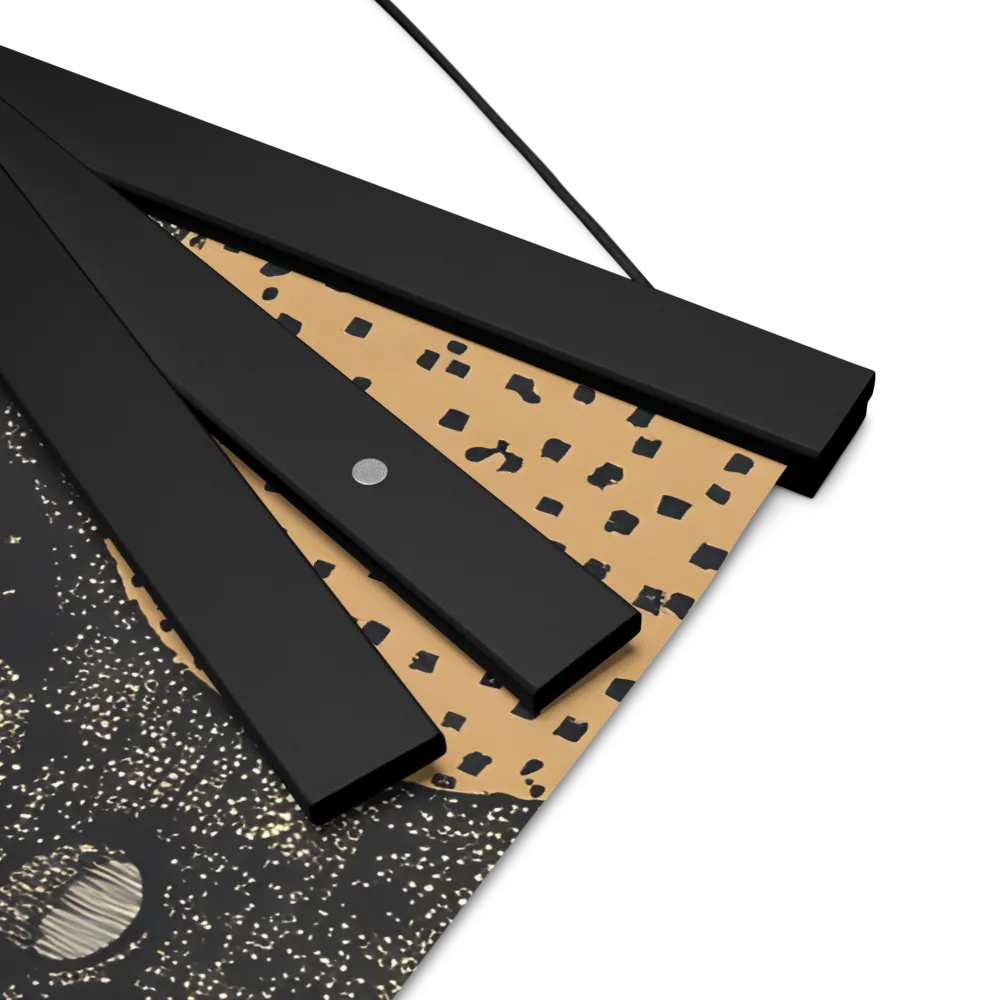 Voyage to the Unknown | Poster With Black Wood Hanger | 16″×16″