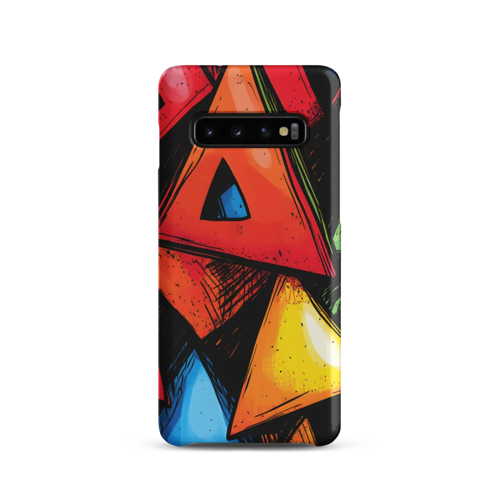 Vibrant Triangles in Abstract Harmony