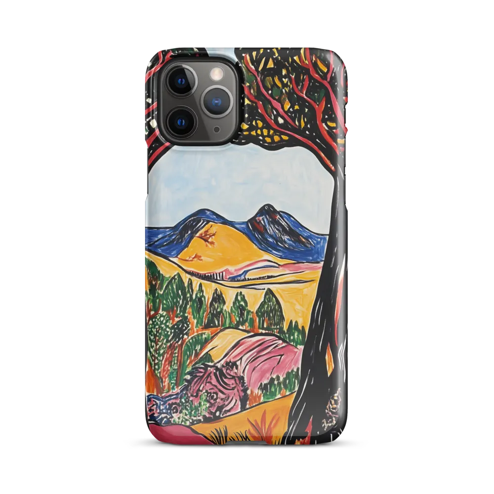 Vibrant Nature's Embrace | Phone Case |  11 Pro | Snap Case | Glossy