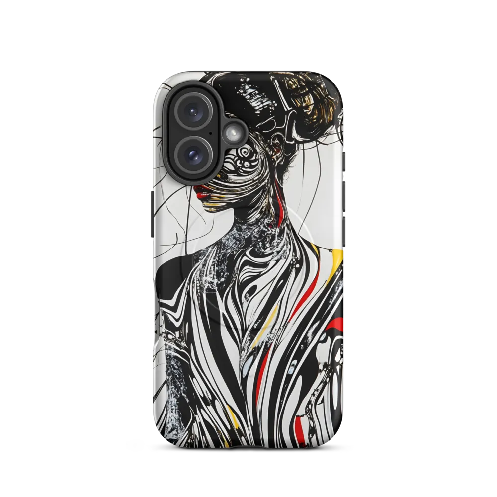 Whispers of the Abstract | Phone Case |  16 | MagSafe® Tough Case | Matte