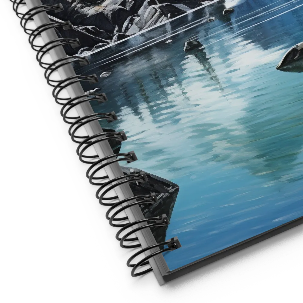 Reflections of Serenity | Spiral Notebook