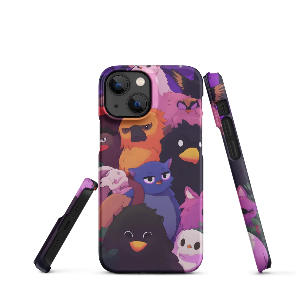 Whimsical Avian Gathering