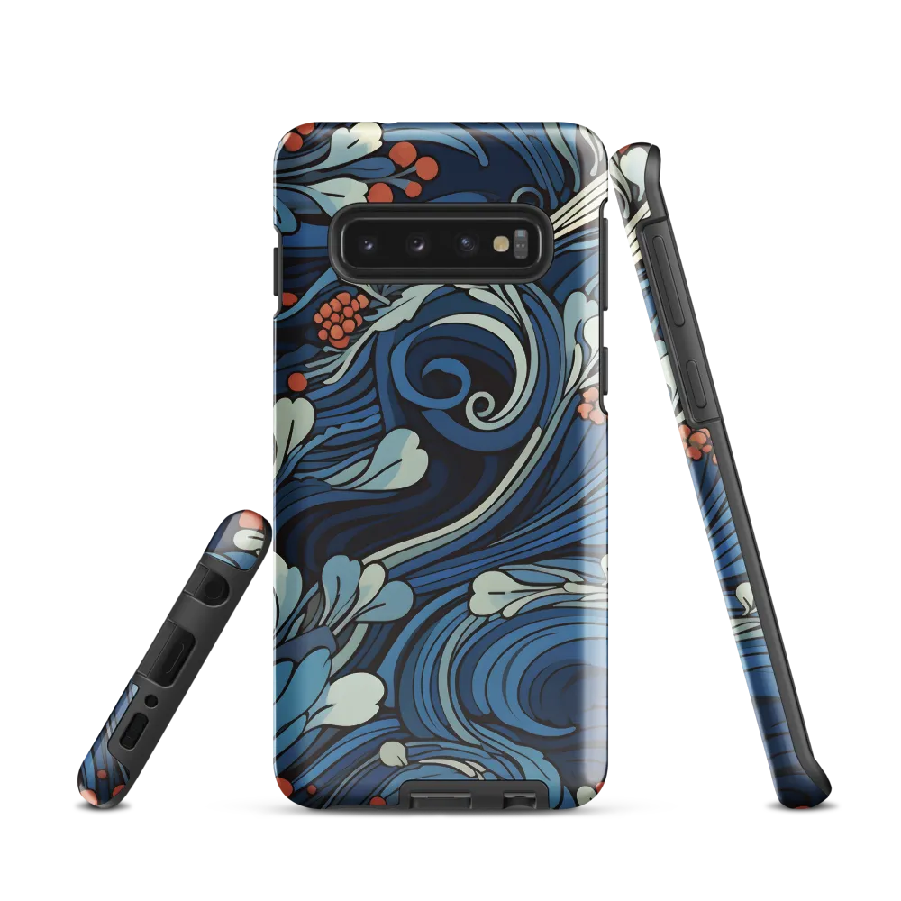 Nature's Elegance: An Oceanic Tapestry | Phone Case |  S10 | Tough Case | Glossy