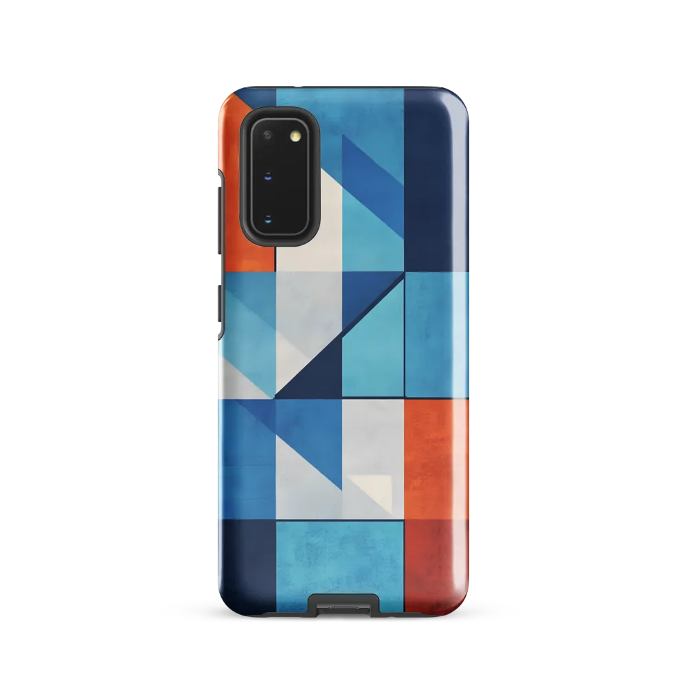 Geometric Harmony in Color | Phone Case |  S20 | Tough Case | Glossy