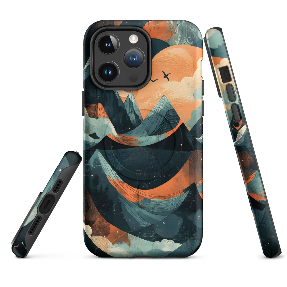 Ethereal Mountain Dreams | Phone Case |  14 Pro Max | MagSafe® Tough Case | Matte