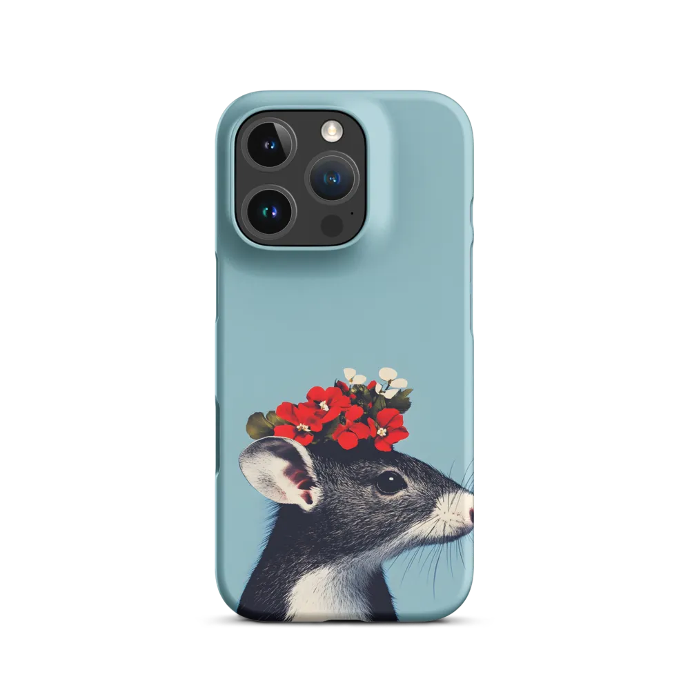 Whimsical Flora: A Mouse's Floral Crown