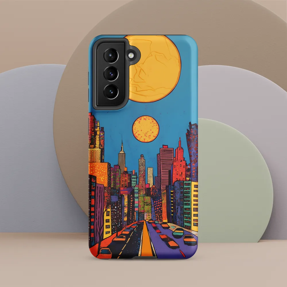 Urban Vibrance: A Pop Art Cityscape