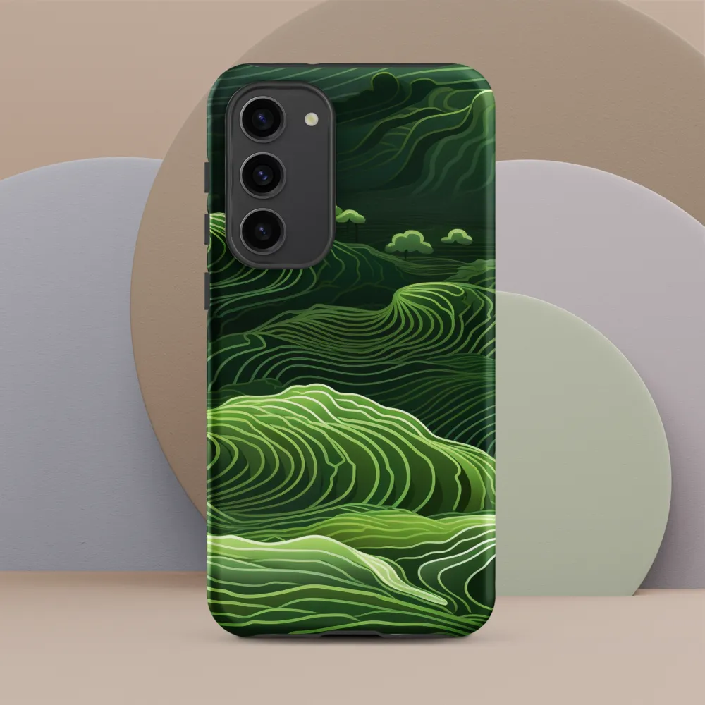 Whispers of Green Hills | Phone Case |  S23 Plus | Tough Case | Matte