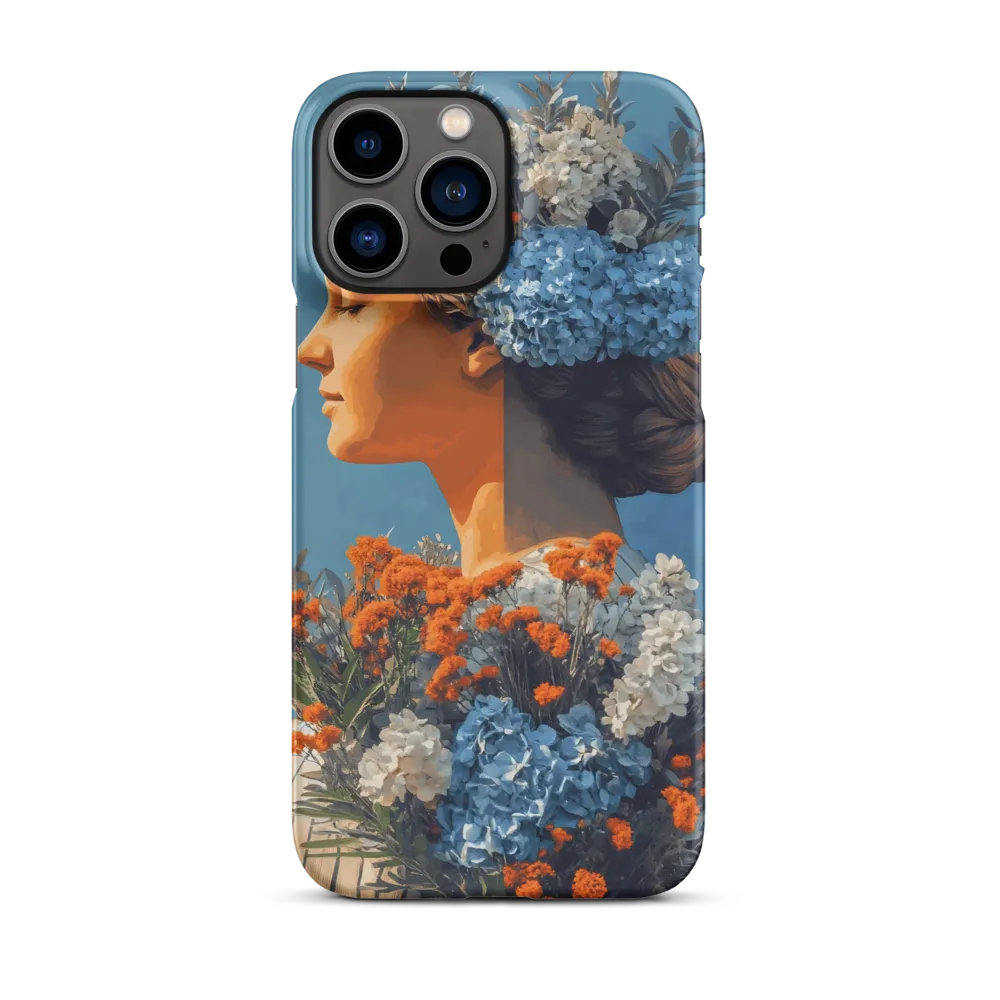 Floral Reverie: A Portrait of Serenity