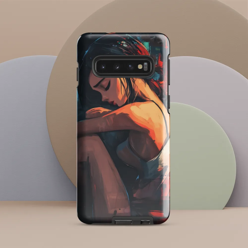 Contemplation in Color | Phone Case |  S10 | Tough Case | Glossy