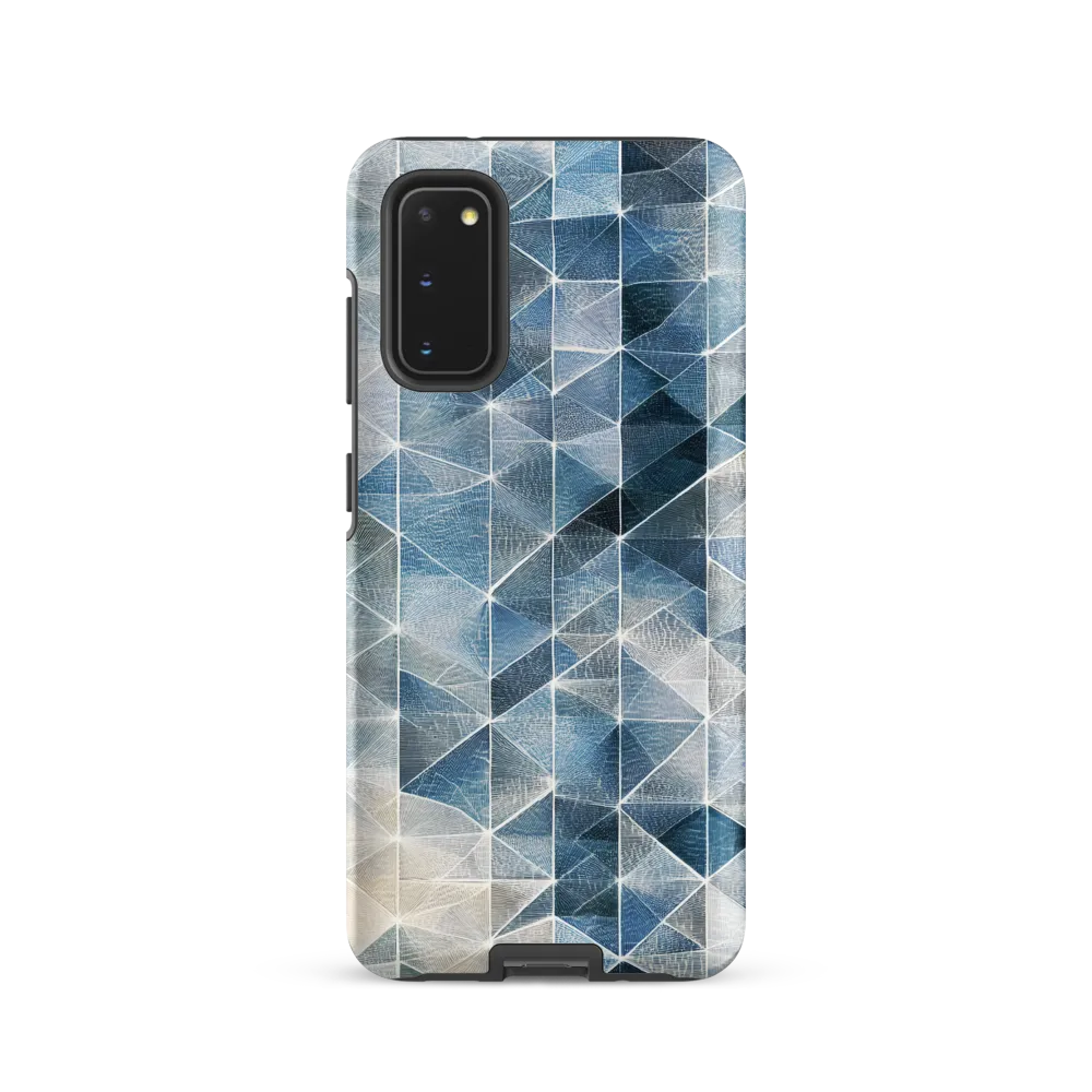 Geometric Harmony in Blue