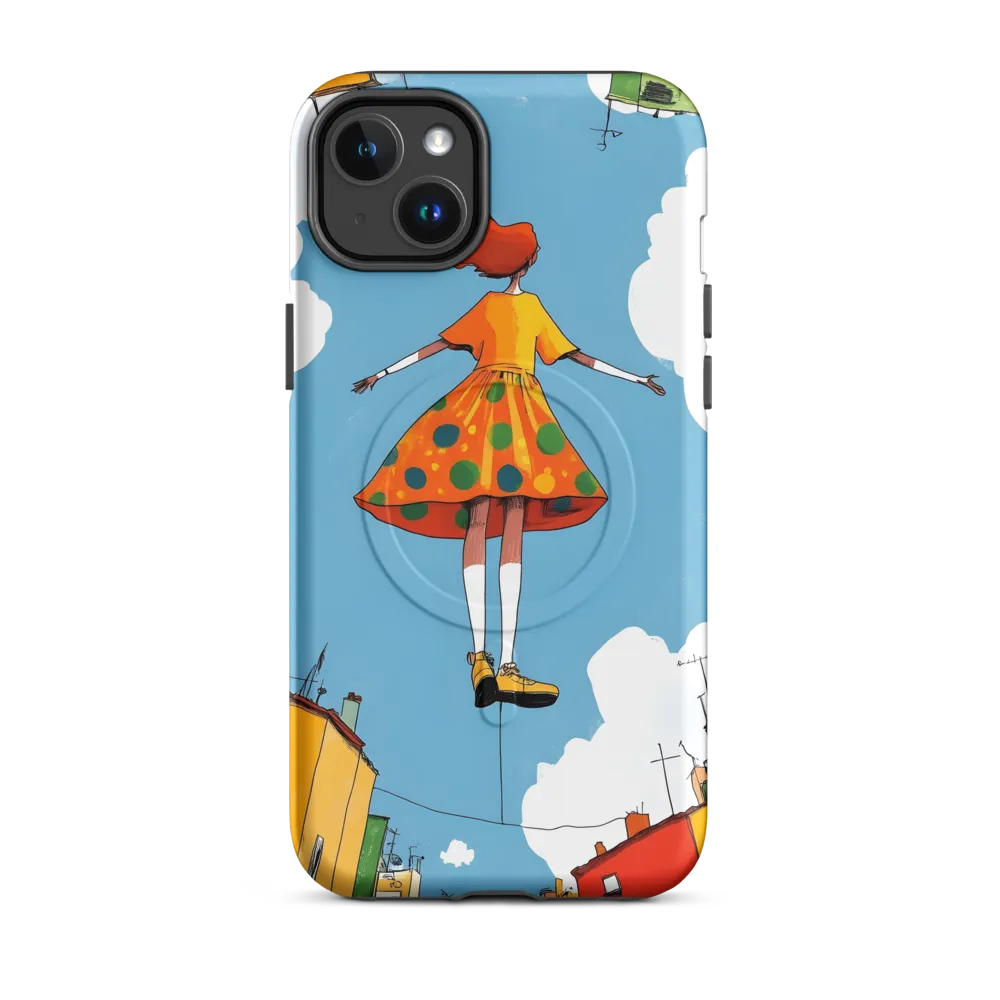 Floating Dreams in a Colorful Sky