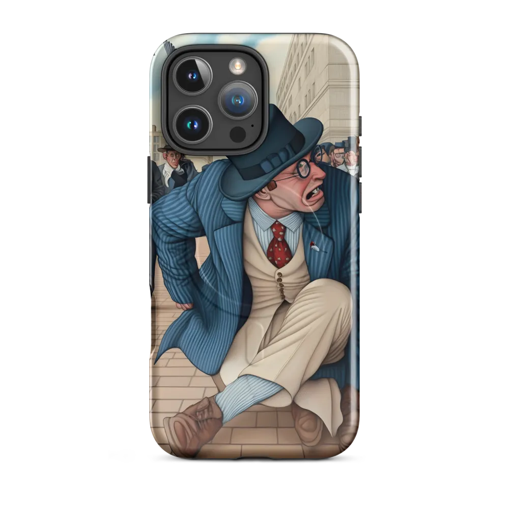 Caught in Tension | Phone Case |  16 Pro Max | MagSafe® Tough Case | Glossy