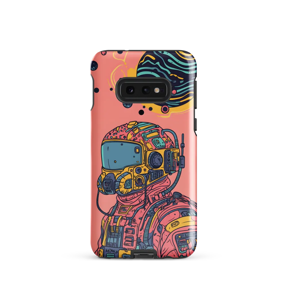 Exploration Beyond: A Digital Astronaut | Phone Case |  S10e | Tough Case | Glossy