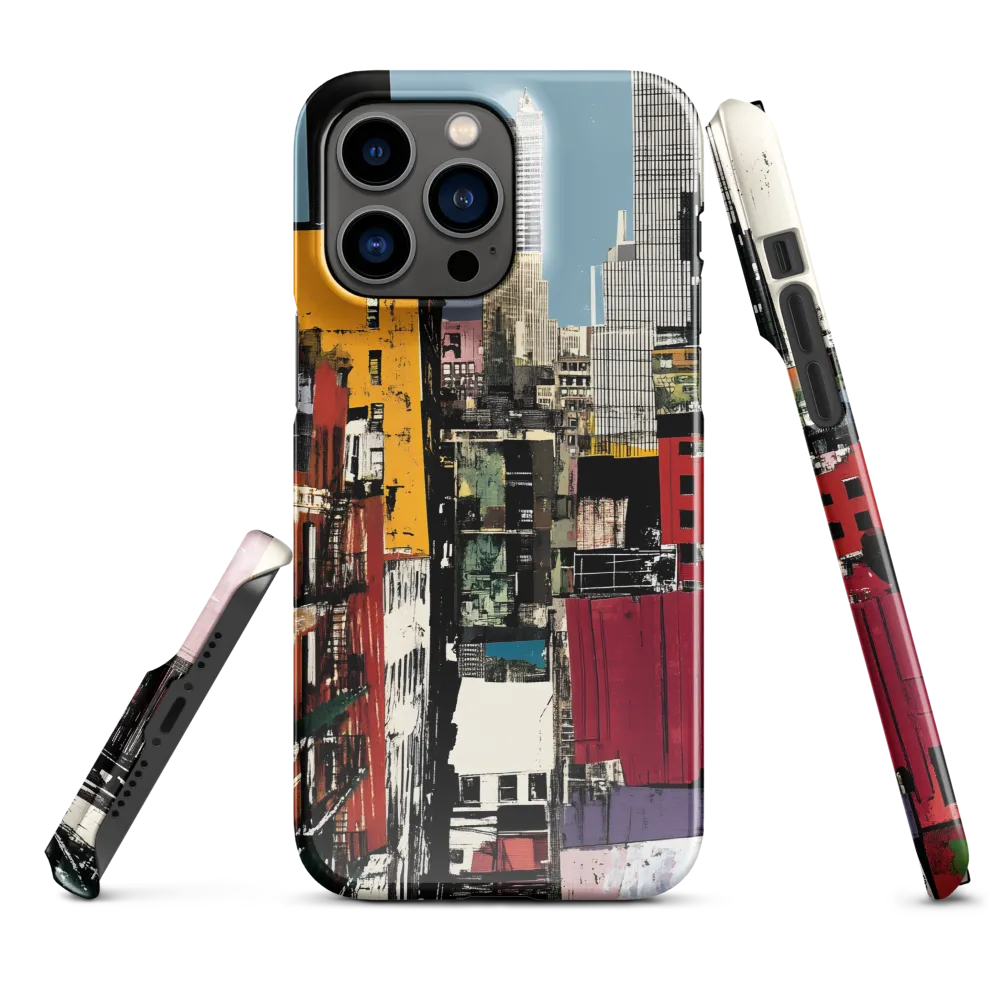 Urban Collage: A Vivid Cityscape