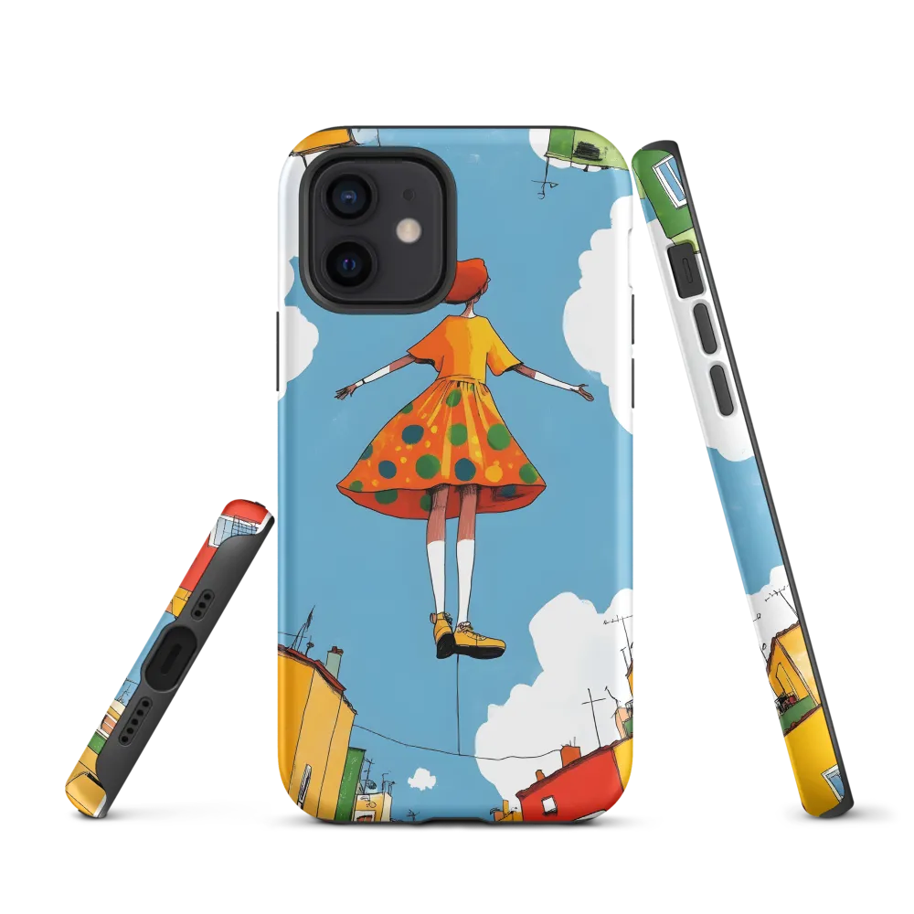 Floating Dreams in a Colorful Sky