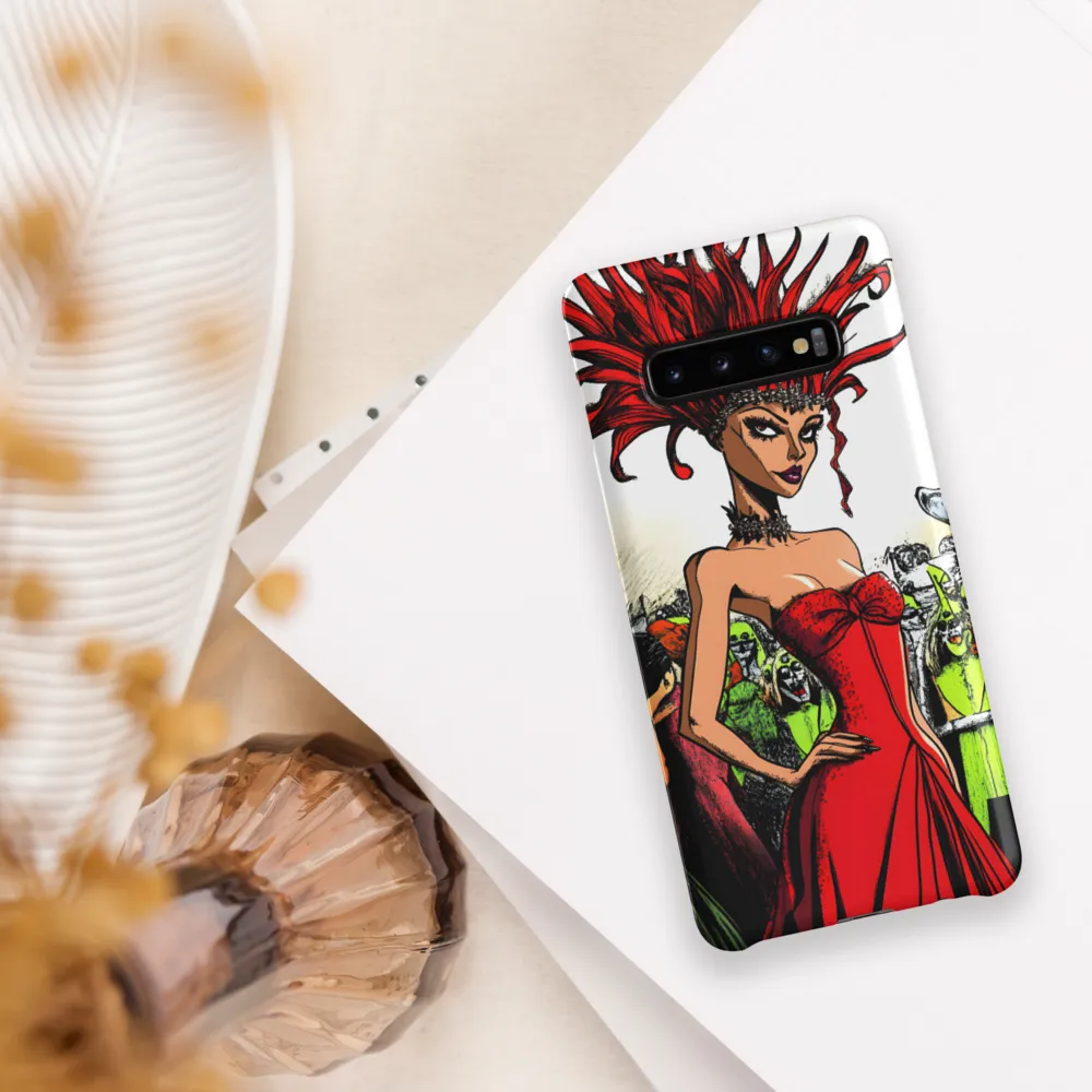 Fiery Elegance: A Fashion Statement