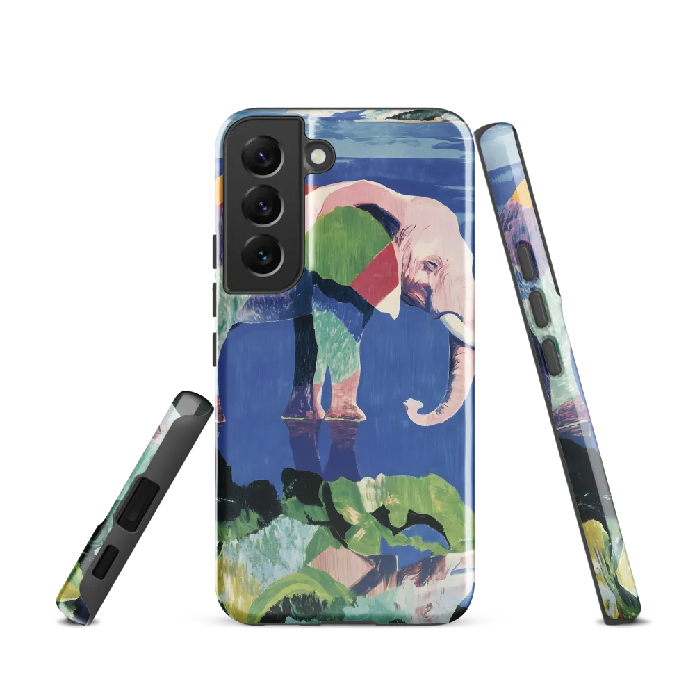 Serenity in Color: The Elephants of Reflection