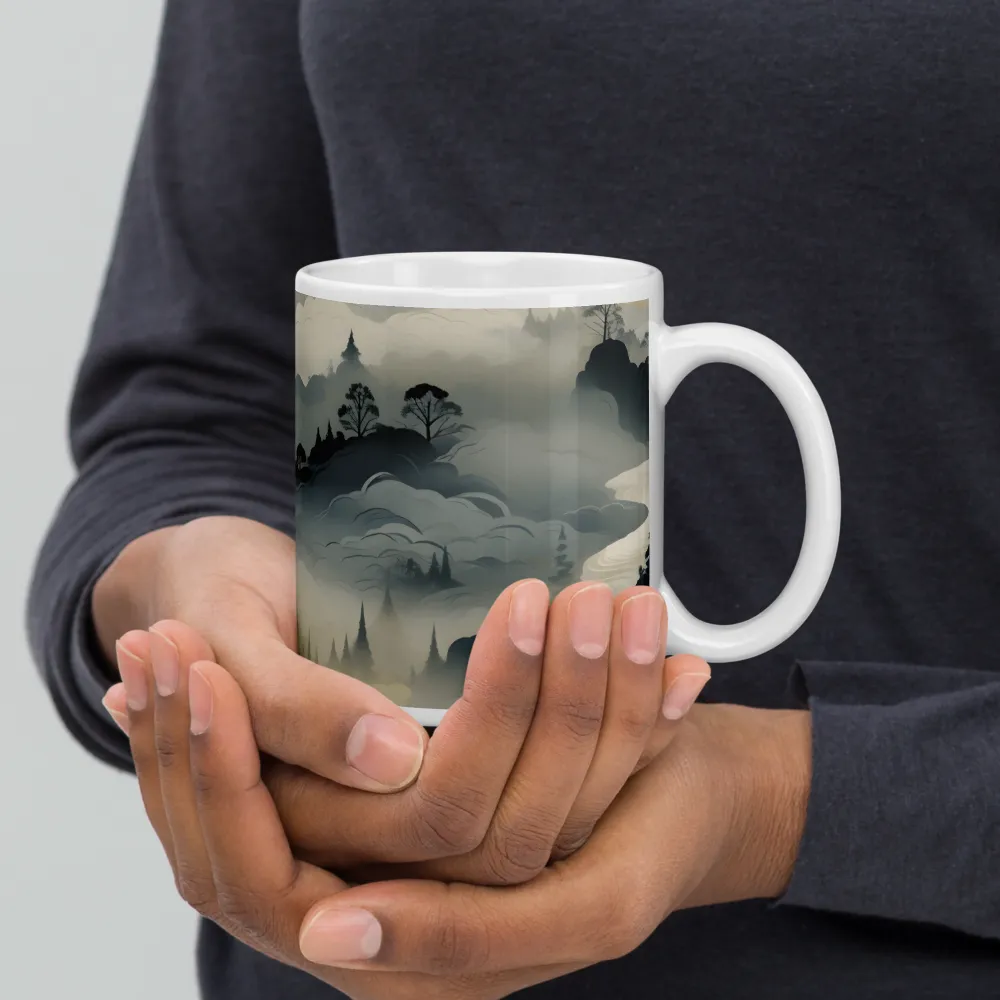 Whispers of the Misty Landscape | Mugs | Multiple Sizes & Colors