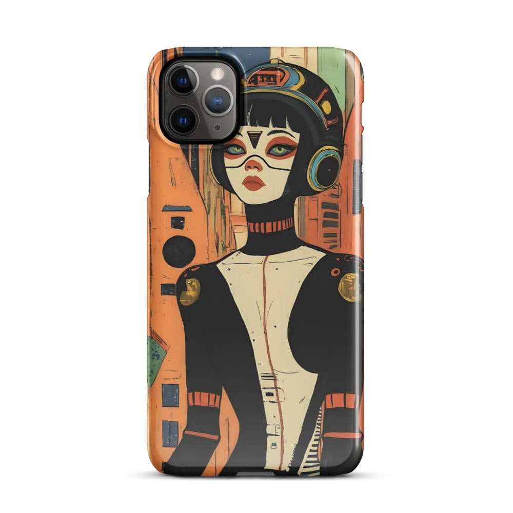 Futuristic Portrait of a Woman | Phone Case |  11 Pro Max | Snap Case | Glossy