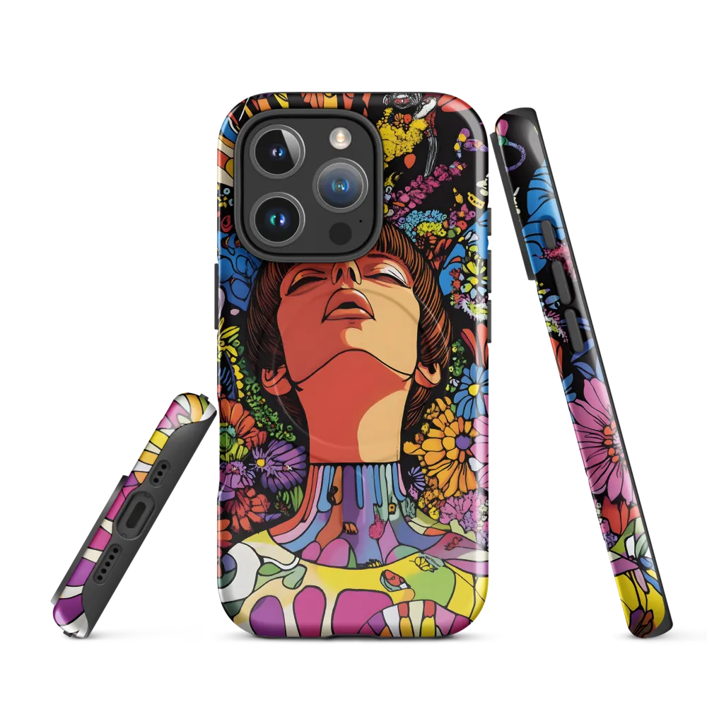 Vibrant Ecstasy: A Psychedelic Portrait