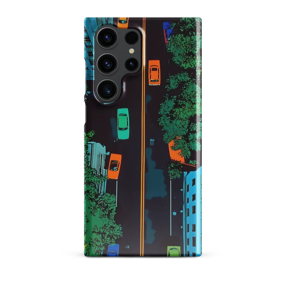Urban Pulse: A Colorful Intersection