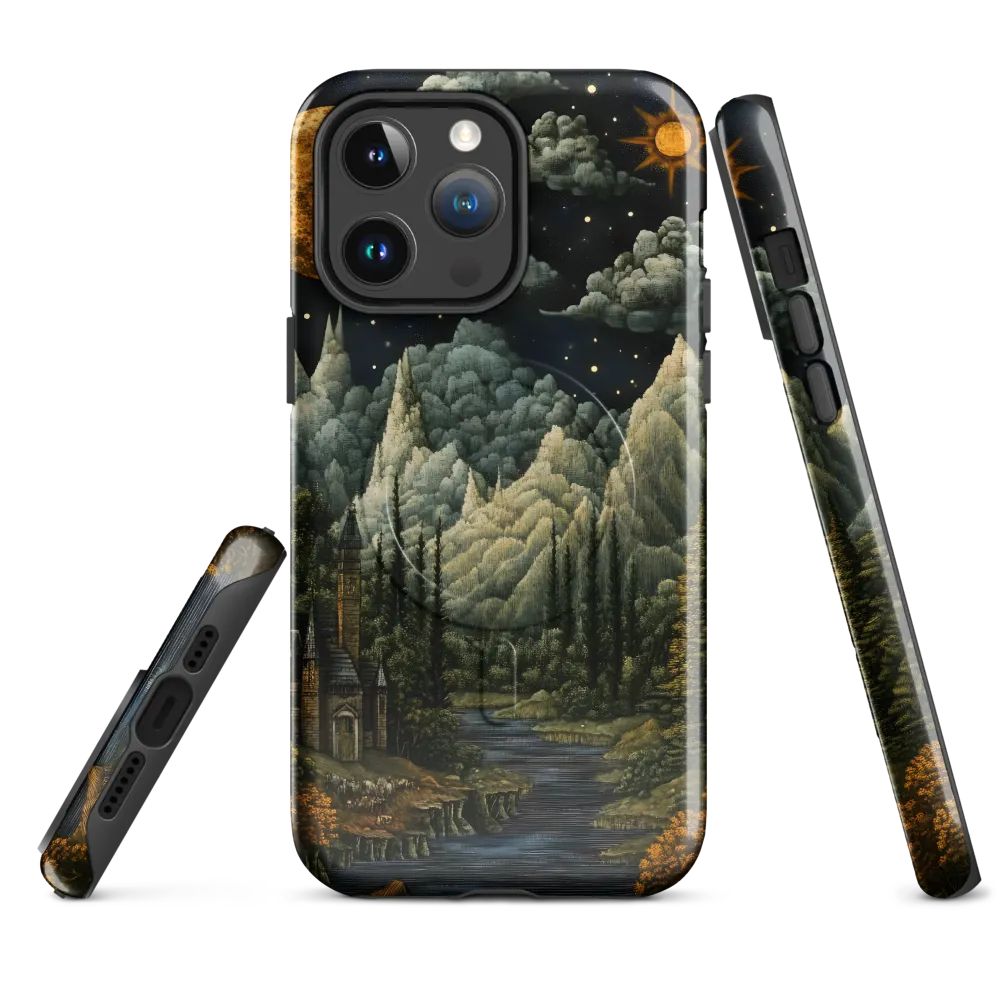 Celestial Harmony | Phone Case |  14 Pro Max | MagSafe® Tough Case | Glossy