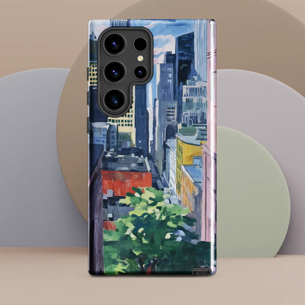 Urban Symphony: A Cityscape in Color