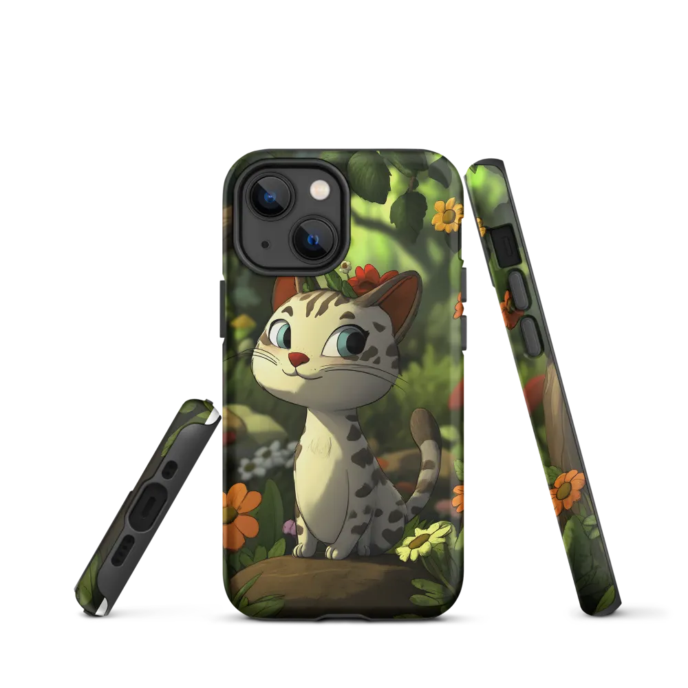 Whimsical Forest Cat