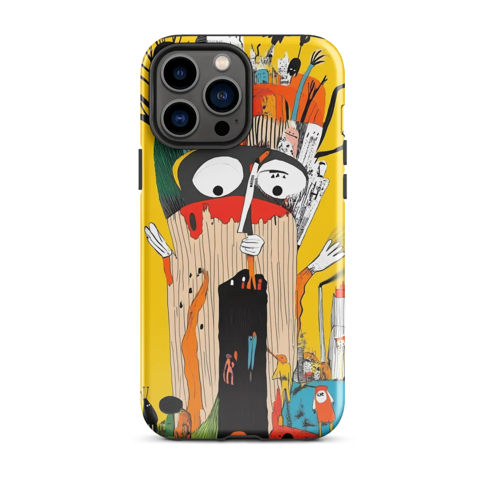 The Whimsical Tree of Imagination | Phone Case |  13 Pro Max | Tough Case | Glossy