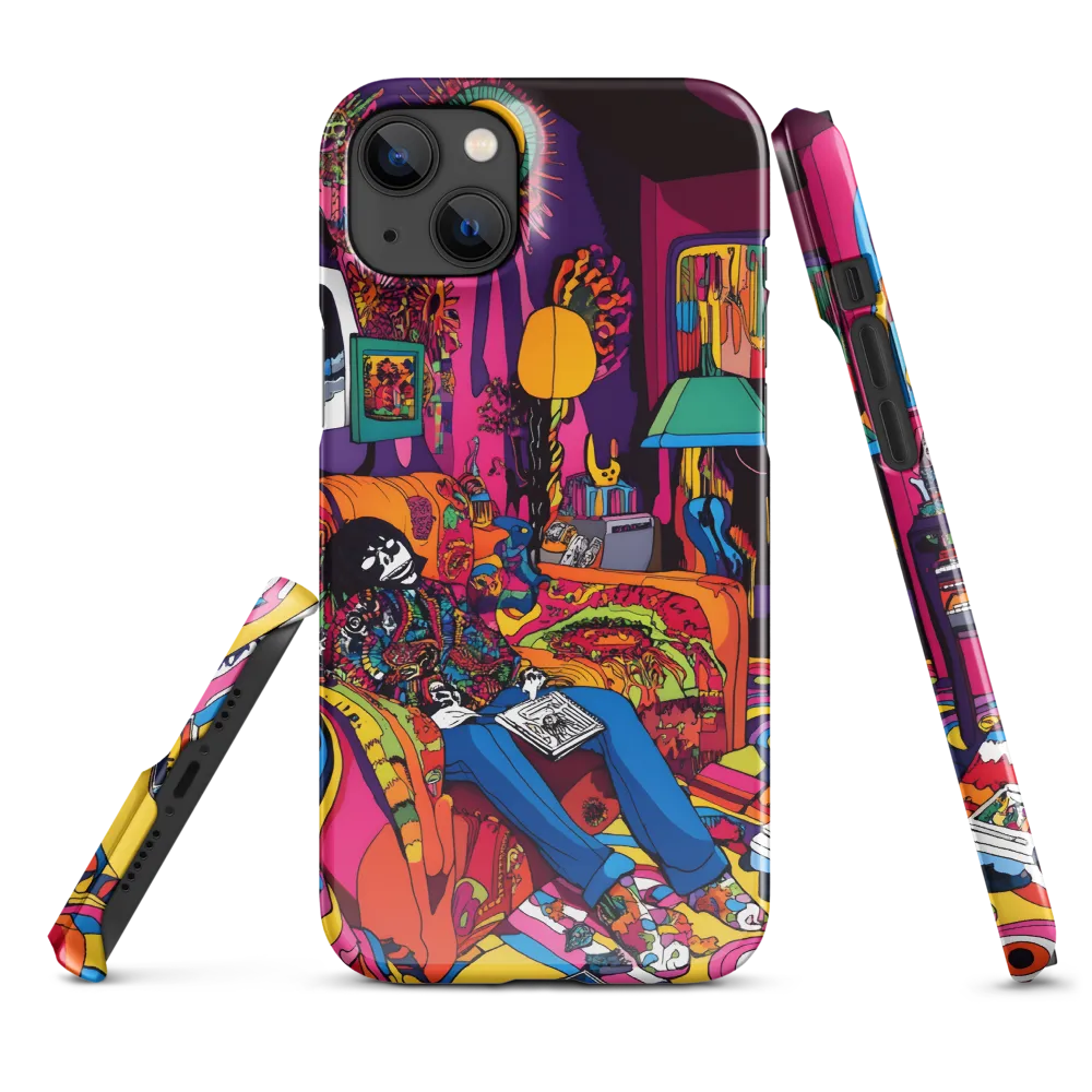 Psychedelic Reverie | Phone Case |  14 Plus | Snap Case | Glossy
