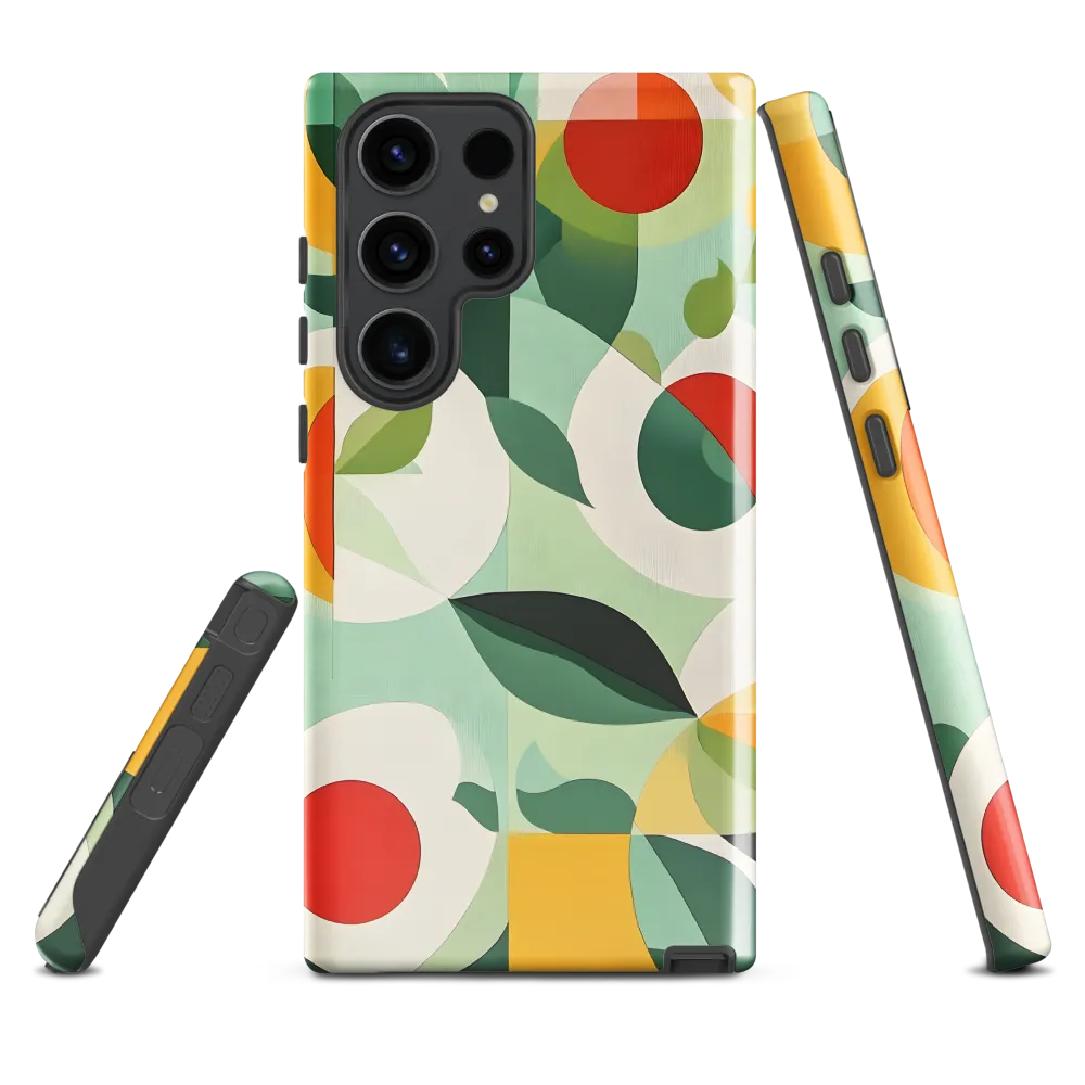 Harmony in Shapes: A Playful Abstract Design