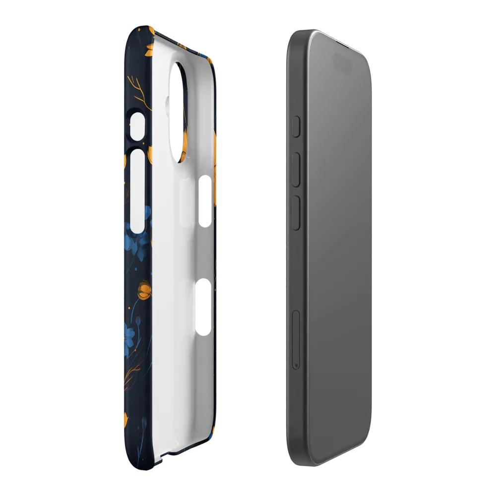 Nocturnal Blossoms | Phone Case |  16 | Snap Case | Matte