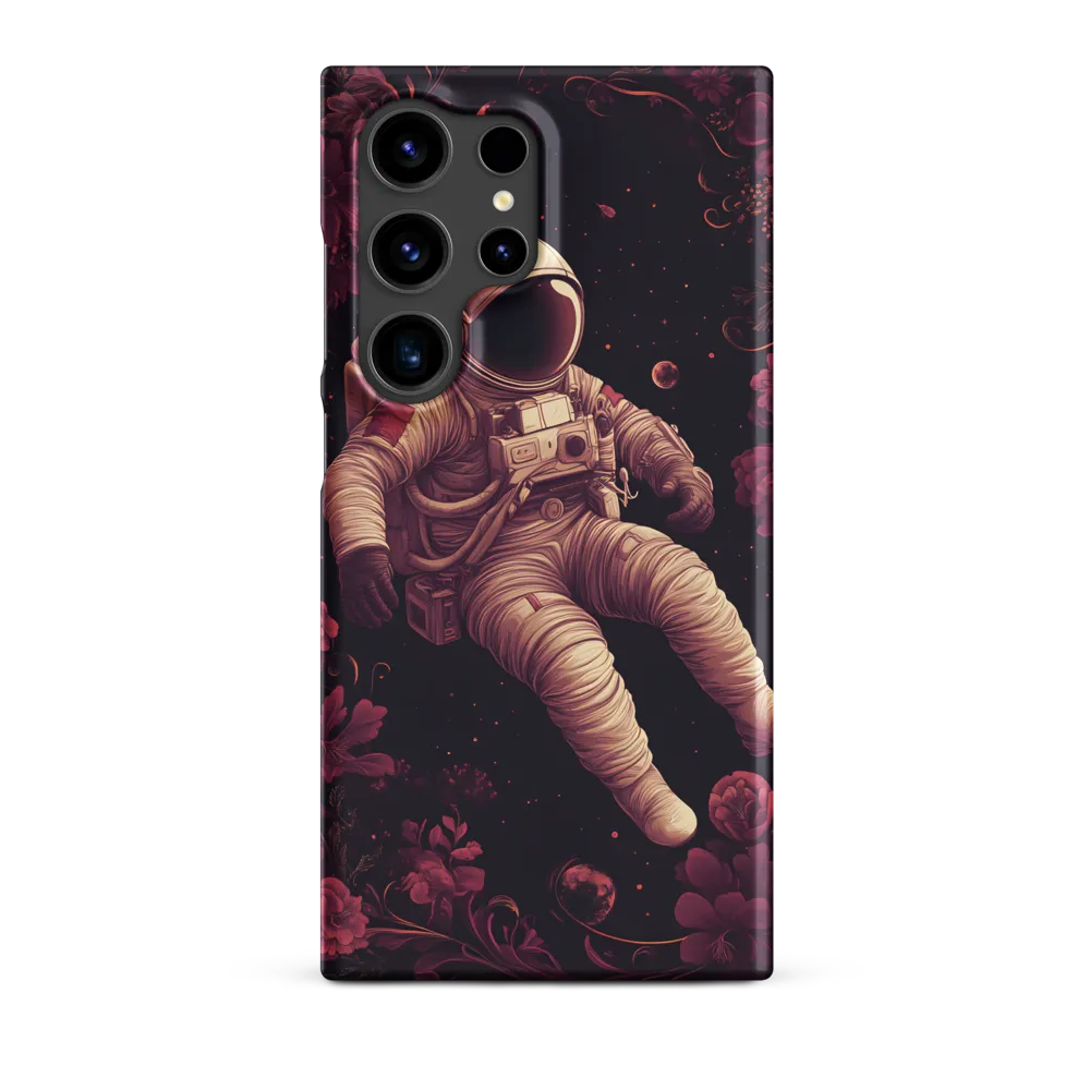 Cosmic Bloom: An Astronaut's Journey