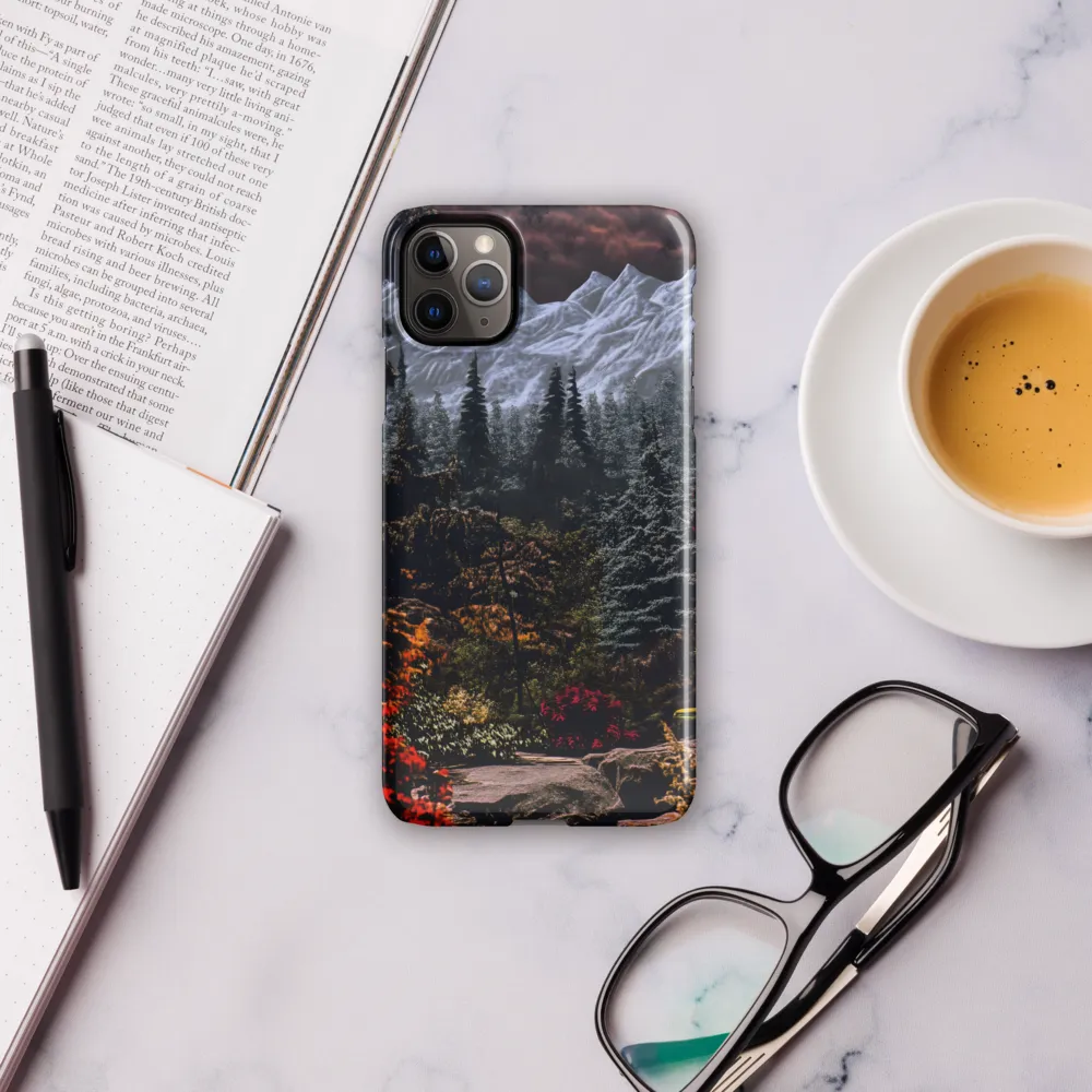 Mystical Mountain Reverie | Phone Case |  11 Pro Max | Snap Case | Glossy