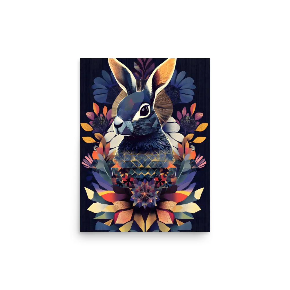 Ethereal Bunny: A Geometric Wonderland