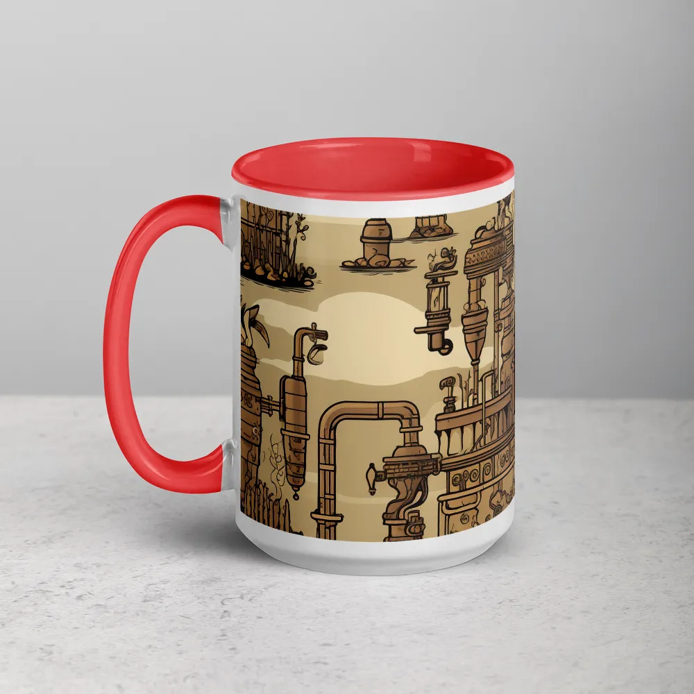Whimsical Industrial Landscape