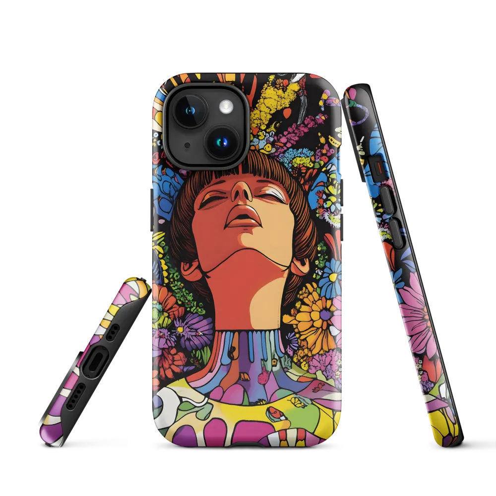 Vibrant Ecstasy: A Psychedelic Portrait