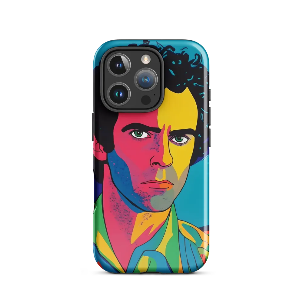 Electric Visage: A Portrait of Vibrance