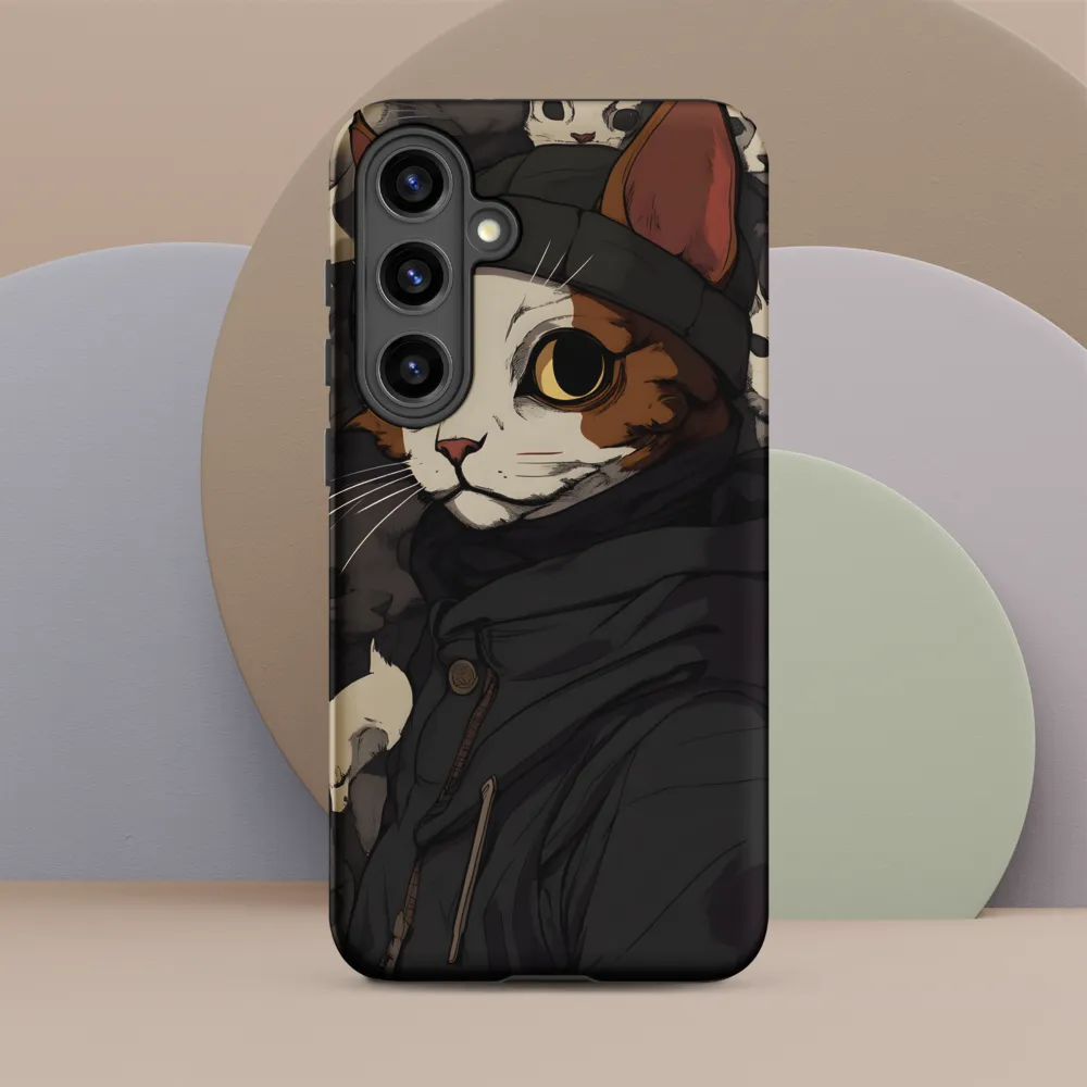 Whimsical Cat Portrait