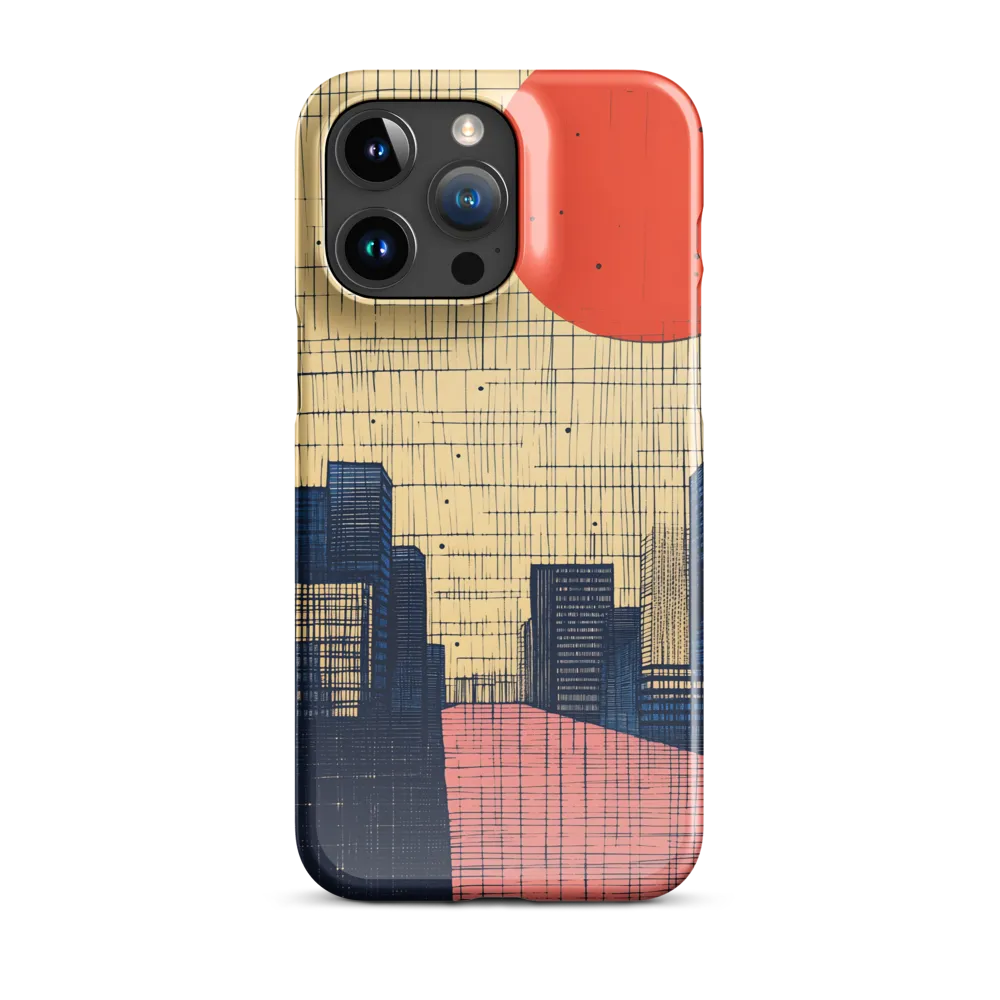 Urban Echoes: A Minimalist Cityscape